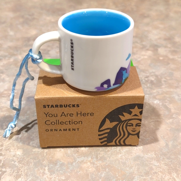 NIB! Starbucks OREGON You Are Here Collection Ornament - Picture 2 of 5